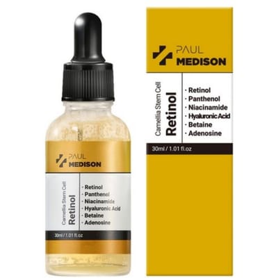 Paul Medison Camellia Stengel Cel Retinol Ampul 30ml/60ml 30ml X 2 black