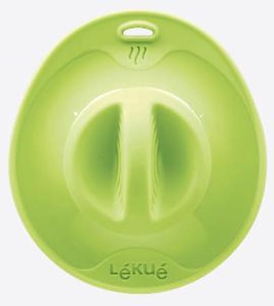 Lékué deksel uit silicone groen Ø 21cm