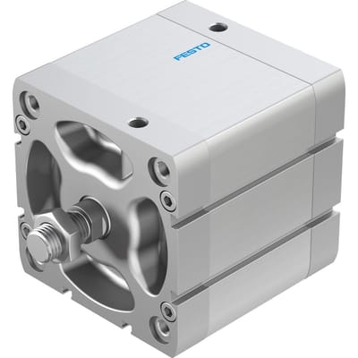 Festo Compacte Cilinder 100mm Boring 50mm Slag ISO 21287 Dubbelwerkend - 536380 - P2BQA