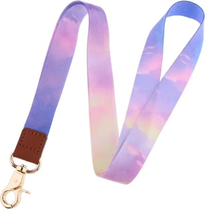 DW4Trading Sleutelkoord Multicolor 3 - Sleutelhanger - Keycord - Lanyard - Lengte 48 cm