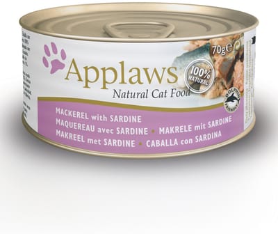 Applaws Cat - Mackerel & Sardine - 24 x 70 g
