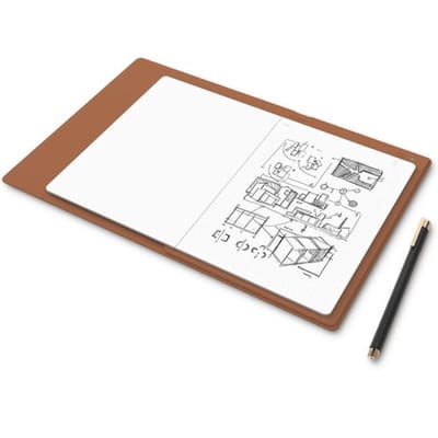 Luxe Digitaal Notitieblok – Remarkable – Writing Tablet met Bluetooth – Led Scherm – Inclusief Pen – Complete Set – Multifcuntioneel – Bruin