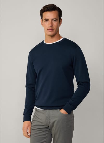 Hackett Hm581165 Sweatshirt Blauw 2XL Man