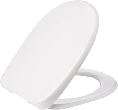 Afneembare WC-bril met Softclose Mechanisme, Universele Pasvorm, Wit