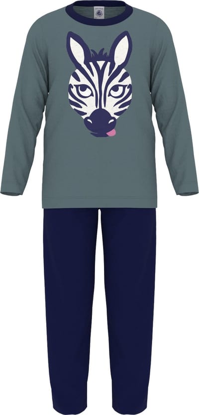 Petit Bateau Fluwelen kinderpyjama