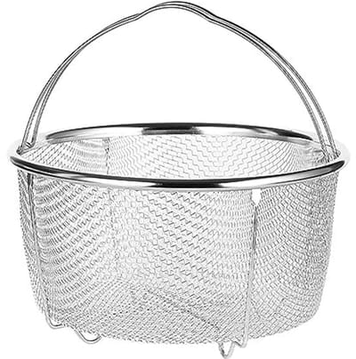 Hittebestendige Stoommand 18cm - Ideaal Voor Het Wassen En Stomen Van Groenten