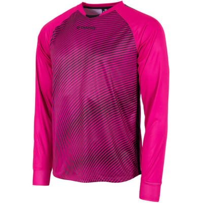 Stanno Vortex Keeperstenue Pink Black - Keepershandschoenen - Maat L