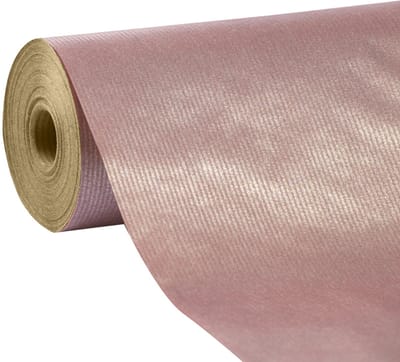 Clairefontaine cadeaupapier uni roze, parelmoer-effect, 70cm x 50m