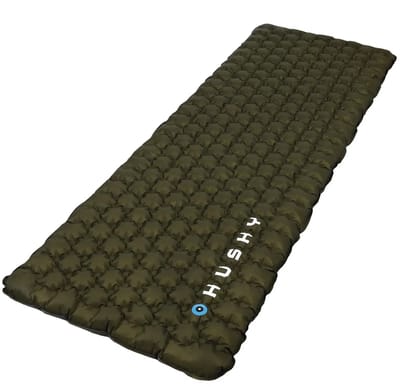 Husky opblaasbare slaapmat Flippy 8,5 - R-waarde 6 - Khaki Groen