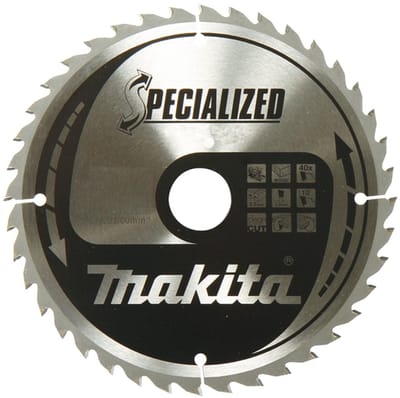Makita B-33554 Cirkelzaagblad Hout (bouw/constructie) | Specialized | 190 x 30 mm | 12-tands