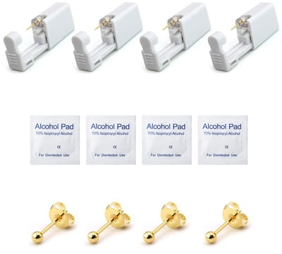 Allecto - Oorpiercingset - Pistool voor oorpiercings - Veilig en
