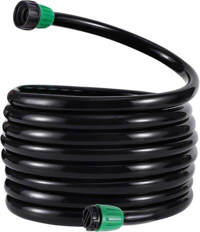 1/2" PVC slangenpakket 10 meter inclusief eindstuk en adapter