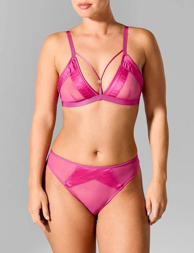 Sapph - Lisette Bralette Very Berry - maat XS - Roze