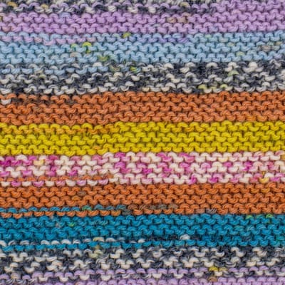Brei-Haakgaren Luca-s – WoolenWalk Merino - 202 - Print - Kleurig gemeleerd - bol van 50 gram