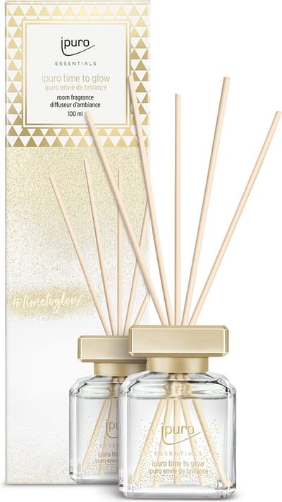 Ipuro Essentials Geurstokjes - Time to Glow - 50 ml