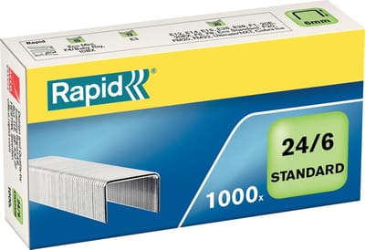 Nietjes Rapid 1000 Onderdelen 24/6 (20 Stuks)