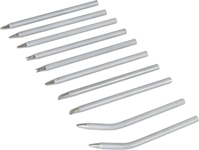 Set van 10 Soldeerbout Tips - Compatibel met 15W, 25W en 40W Soldeerbouten
