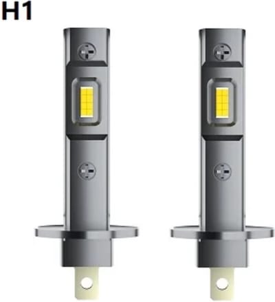 TLVX H1 55Watt Pro Line Perfect Fit LED lampen – 6000K Wit Licht (set 2 stuks), 14400 Lumen Hoge Lichtopbrengst – CANBUS - Auto - Scooter - Motor - Dimlicht - Grootlicht – Mistlicht - Koplampen - Autolamp - Autolampen 12V
