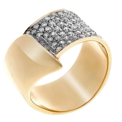 Orphelia RD-3283/55 - Ring - geelgoudkleurige 18 Karaat - Diamant 0.52 ct