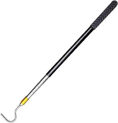 Telescoopstang 150 cm met haken voor zonnezeil, boothaken en luifelopener voor campers