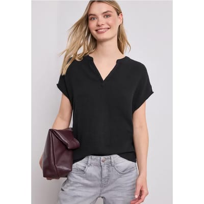 Blouse shirt van mousseline