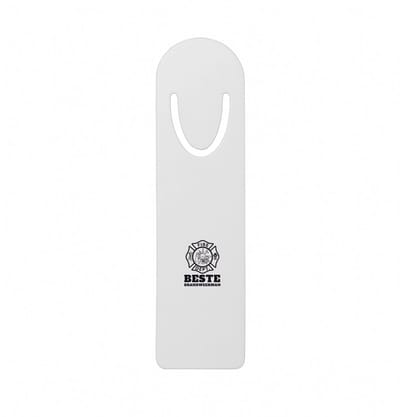 Hacebo® - Beste brandweerman metalen boekenlegger - Beste brandweerman - firefighter - cadeau Bladwijzer boekenleggers - 12.7 cm x 3.2cm
