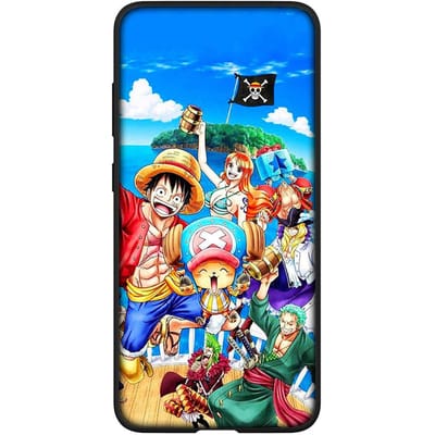 Telefoonhoesje voor Samsung Galaxy S24 S23 iPhone 15 14 Xiaomi Redmi Note 13 12 11 8 10 9 Pro Max X XR OPPO Huawei Roronoa Zoro Anime Luffy One Piece Cover for Redmi Note 9 Pro aero