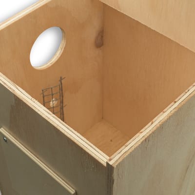 Houten Broedblok voor valkparkieten | Veilig & comfortabel - Vogelhuisje - Nestkastje - Vogel Huis - Links - Broedblokken voor parkieten - Nestkasten / vogelhuisjes - Nesten - Valkparkiet (Nymphicus hollandicus)