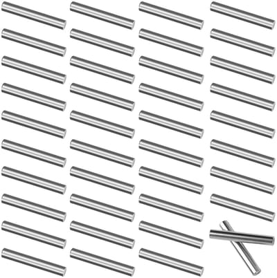 Set van 50 metalen schapsteunen met een diameter van 6 x 40 mm voor planken, kasten en opslagoplossingen