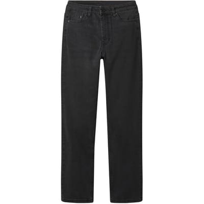 ESMARA Dames thermojeans - Straight fit (Zwart, 36)