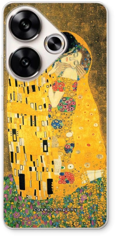 Case Company® - Hoesje geschikt voor Xiaomi Poco F6 hoesje - Der Kuss - Soft Cover Telefoonhoesje - Bescherming aan alle Kanten en Schermrand