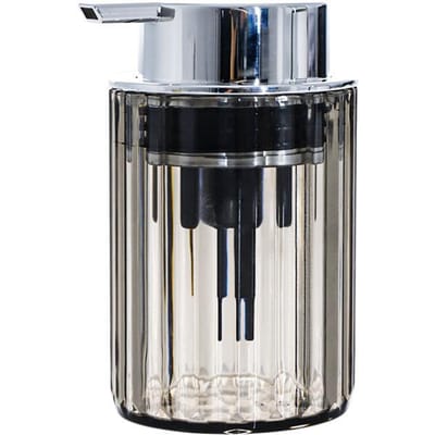Handpers Schuimende Zeepdispenser Voor Badkamer Vloeibare Zeep Mousse Fles Hervulbare Keuken Afwasmiddel Container grijs
