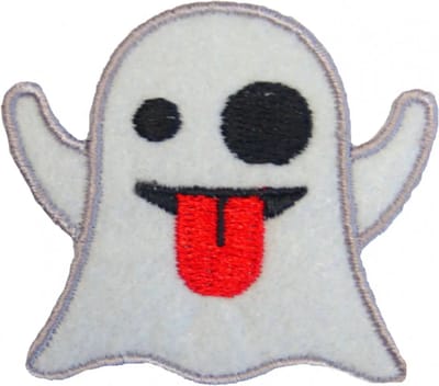 Fjesta© Emoji Embleem - Spook - Carnaval Den Bosch