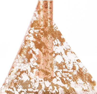 Glanzende Tafelloper Roségoud 28 cm x 10 m voor Feestelijke Decoratie