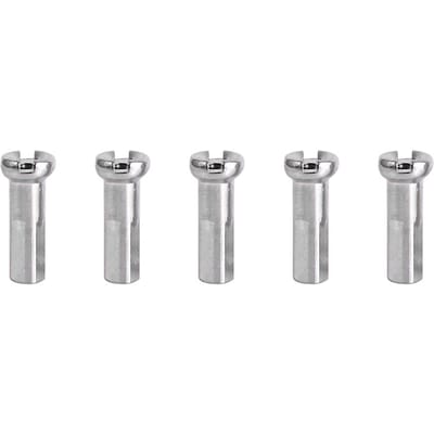 36-delige set stalen mountainbike fietsspaken met nippels zwart 259 mm zwart