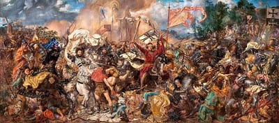 Schilderij Puzzel 600 Stukjes - De Slag bij Grunwald - Klassiek Kunstwerk