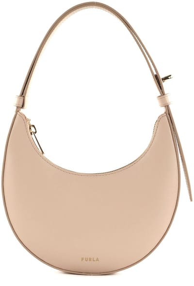 FURLA Leren Schoudertas Avondtas Delizia Mini Shoulder Bag Azalea Roze