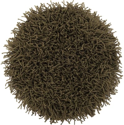 Heckettlane Badmat Busto - Badkamermat - Bidetmat - Antislip tapijt - 60 cm - Rond - Groen