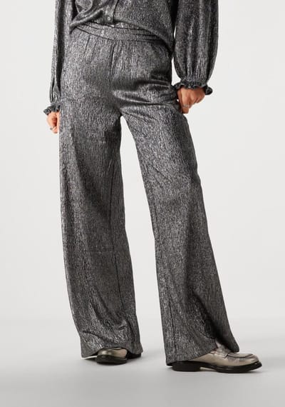 Ydence Pants Madison Broeken Dames - Zilver - Maat XS