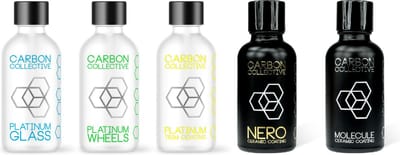 CARBON COLLECTIVE - PRO - ULTIMATE Coating Kit - GLASS - WHEELS - TRIM - NERO - MOLECULE