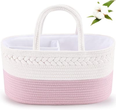 Luier Caddy voor Baby - Opbergbak voor Kinderkamer en Auto Organizer