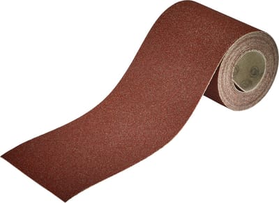 wolfcraft - Schuurpapier Korrel 80 - 5 Meter op Rol - 93mm - voor hout/metaal - 5811000