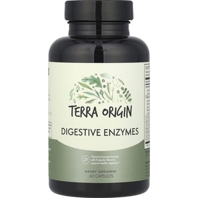 Terra Origin, Spijsverteringsenzymen, 60 capsules