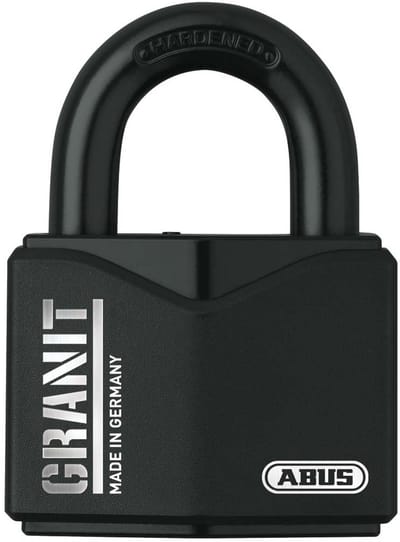 ABUS Granit 37/55mm hangslot - SKG** gehard staal - 3 stuks gelijksluitend met 6 sleutels
