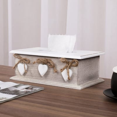 Oneay Creatieve tissuebox in retrostijl, ideaal voor thuis, in de woonkamer, op de salontafel en in de eetkamer.