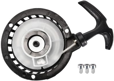 SVGCommerce - Recoil Starter - Vervangingsonderdeel - Geschikt voor 2-takt motoren - Zwart - Voor Brush Cutter en Dirt Bike - Praktisch en duurzaam