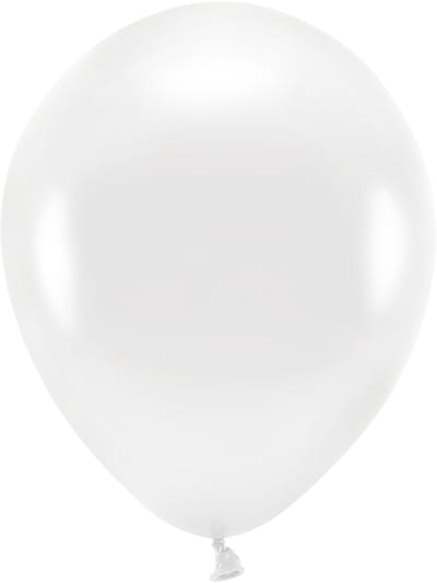 300x Witte ballonnen 26 cm eco/biologisch afbreekbaar - Milieuvriendelijke ballonnen
