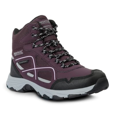 Regatta Dames/Dames Lady Vendeavour Wandelschoenen (Diepe pruim/Lila Frost)