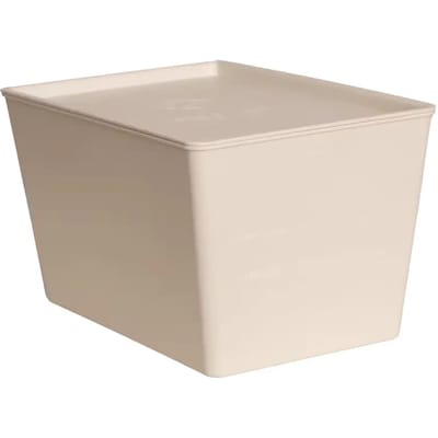 Grooming Deluxe - Paardenvoer box met deksel wit 7 l
