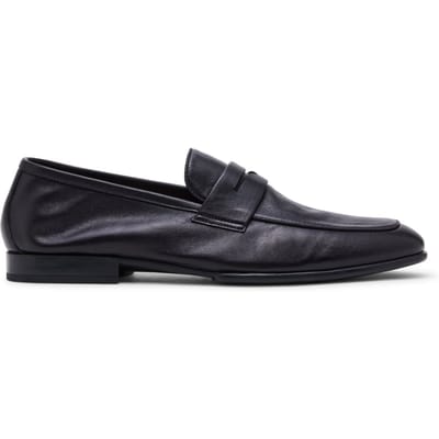 Steve Madden Swanson Casual Shoes Black Leather Size: 41 | Loafers Outlet | Heren | Zwart